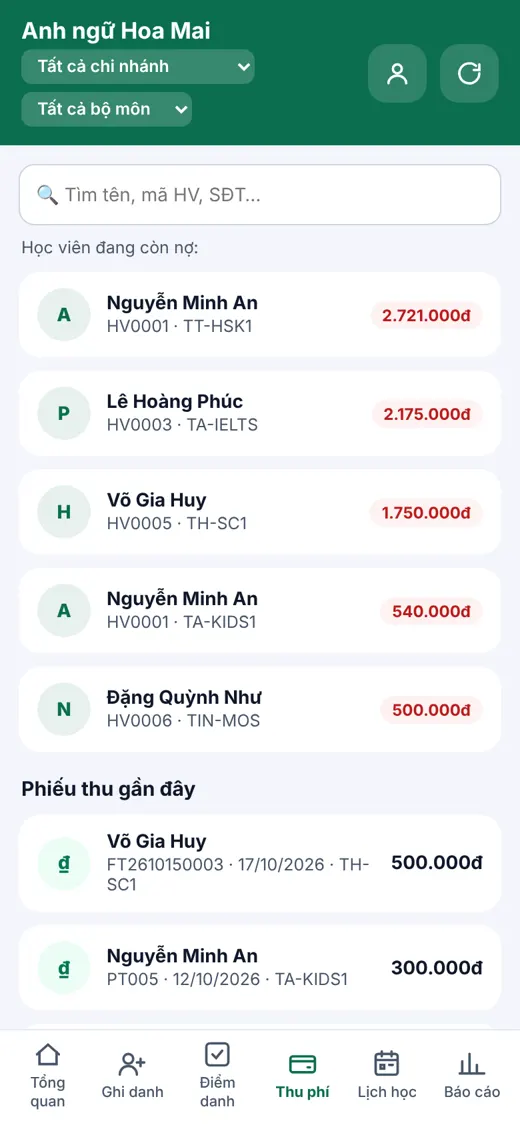Màn thu phí